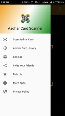 Aadhaar Card Scanner android App screenshot 5